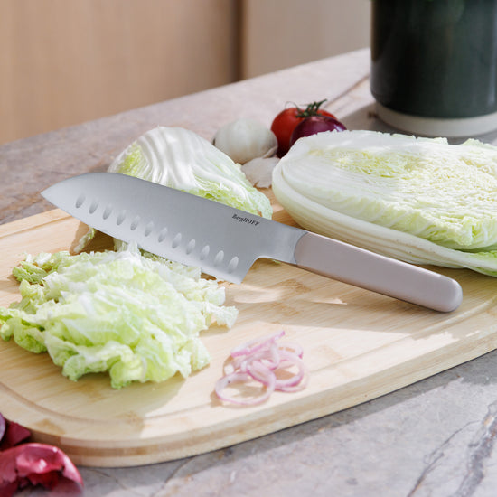 Elements-large-Santoku-knife-sand