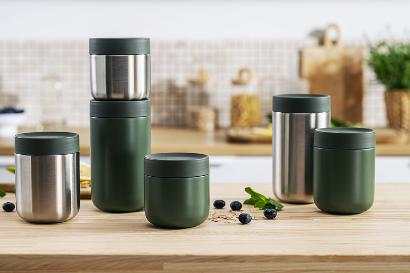 Upsell-nommie-snackable-food-jar-khaki-stainless-steel-family