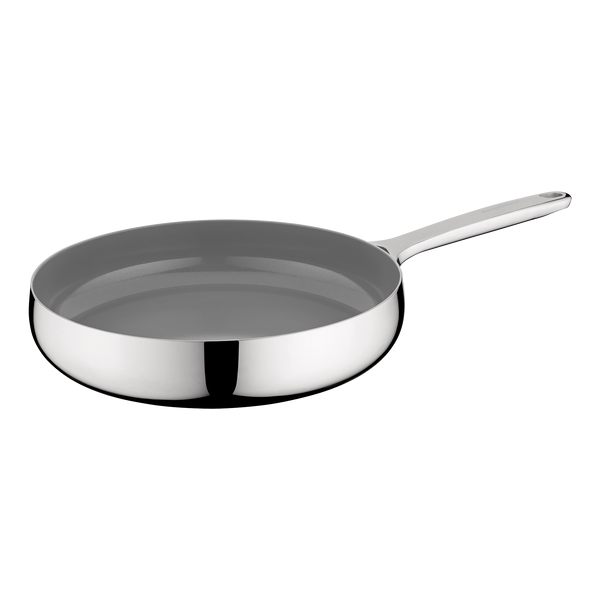 Wokpan - Pan - Antiaanbakpan - 30cm - Inclusief een glazen deksel | bol Wokpan - Pan - Antiaanbakpan - 30cm - Inclusief een glazen deksel | bol