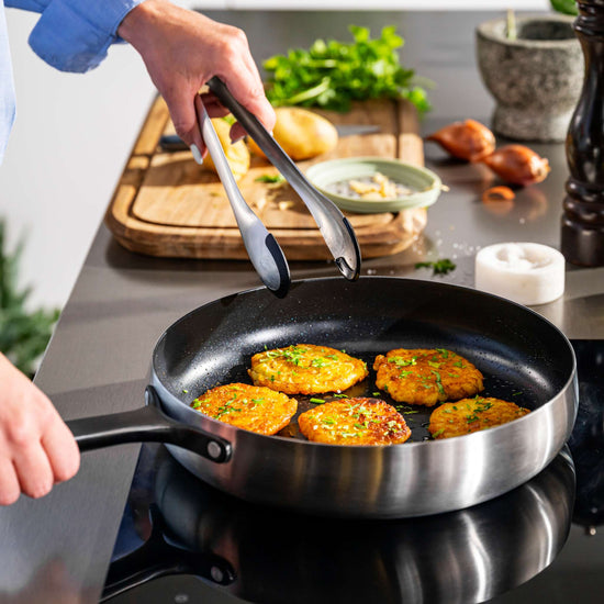 Belly-non-stick-frying-pan-smokey-black-24-cm-cooking