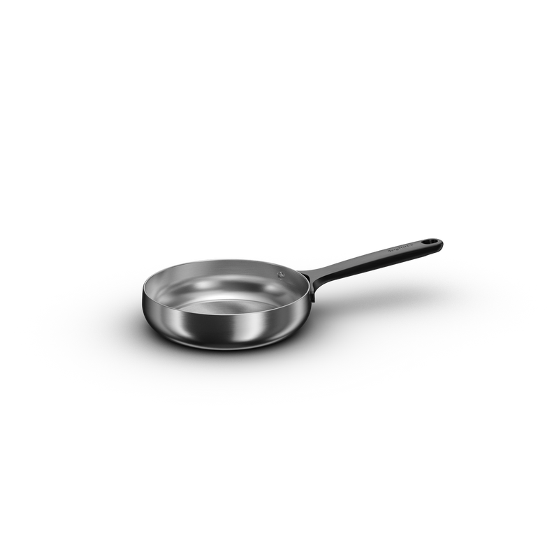 Belly-small-frying-pan-smokey-black-stainless-steel