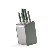 Elements-Knife-Block-set-6-piece-khaki-main-image
