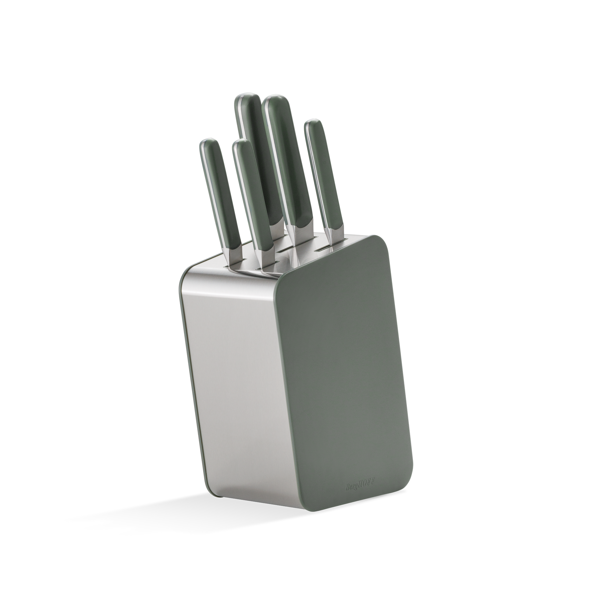 Elements-Knife-Block-set-6-piece-khaki-main-image