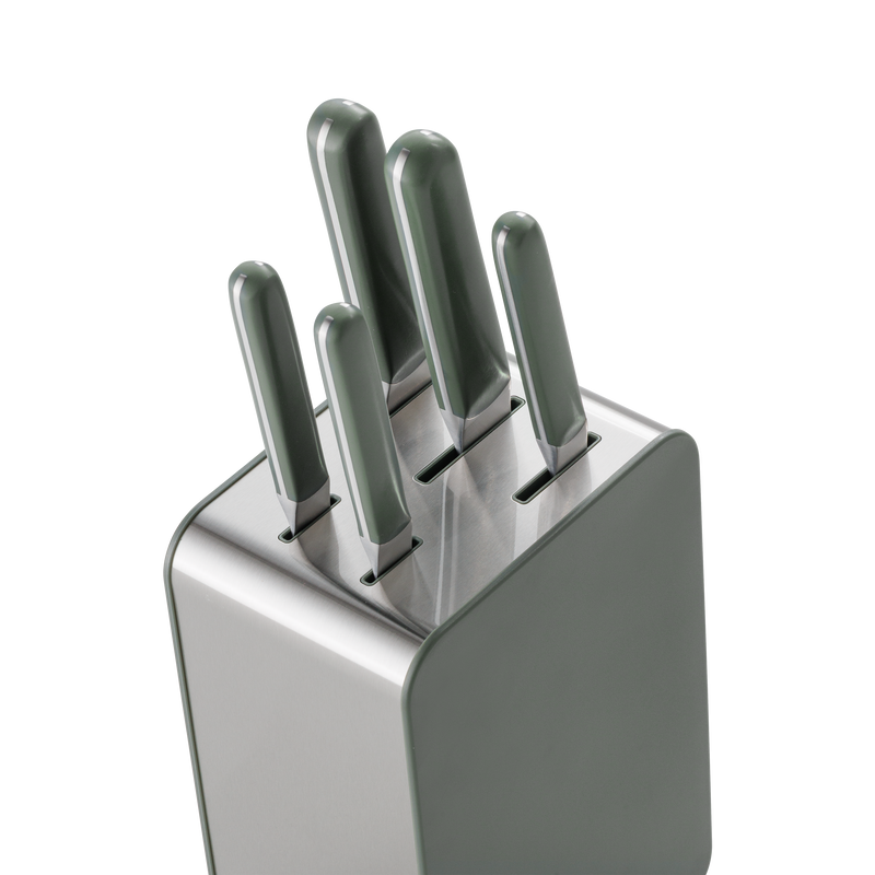 Elements-Knife-Block-set-6-piece-khaki-top