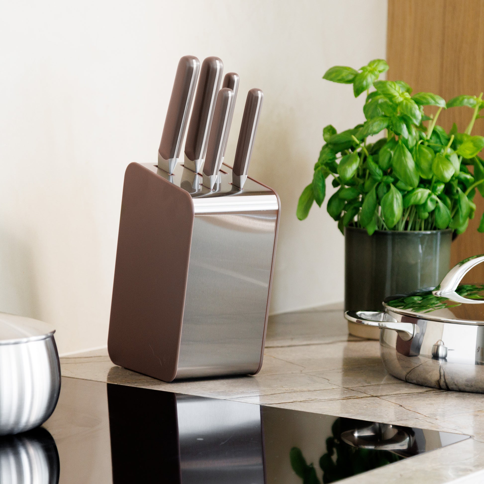 BergHOFF Home Elements Knife Block Set (6 piece)