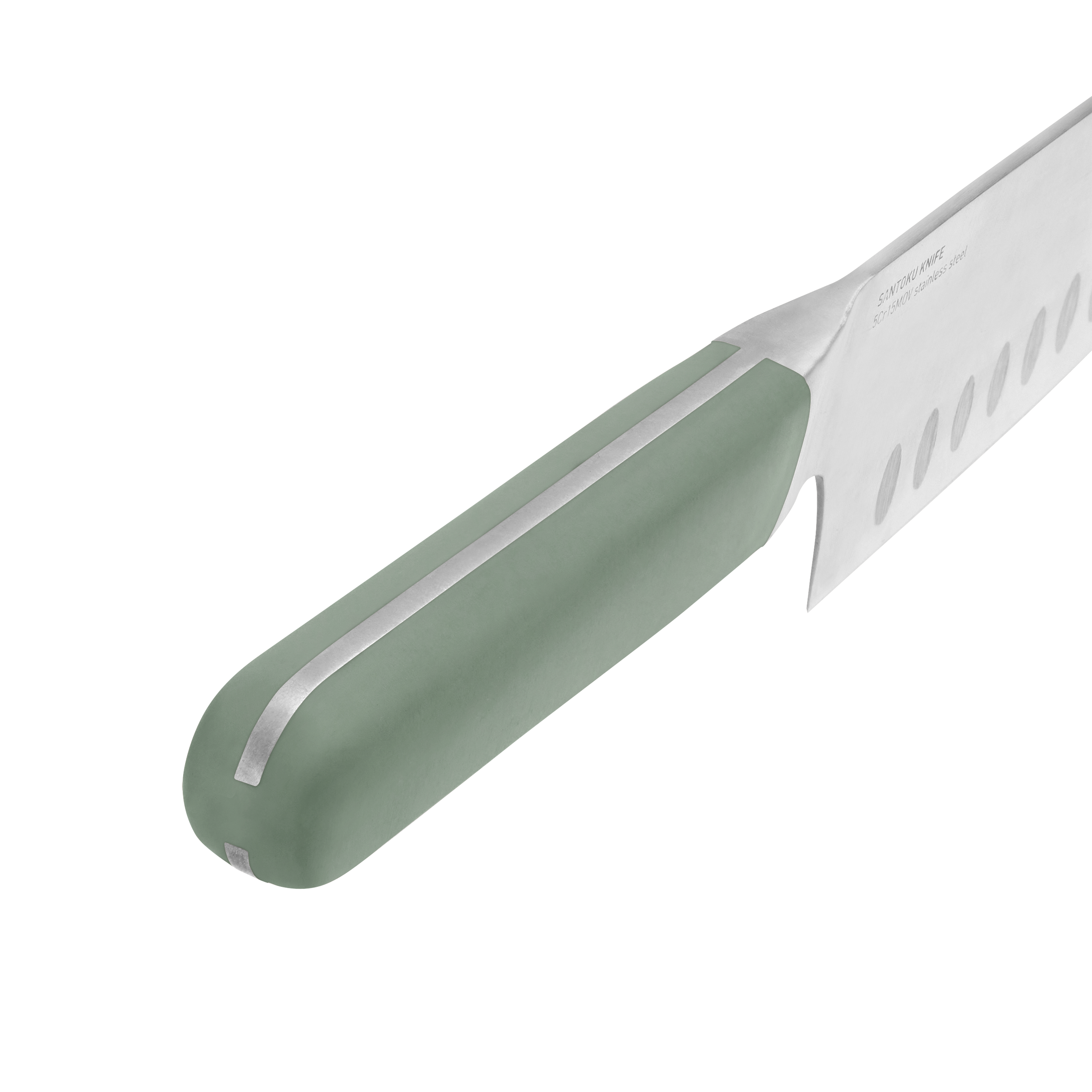 Elements-large-santoku-knife-16,7-cm-khaki-handle