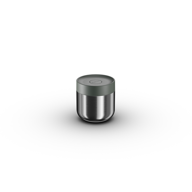 Nommie-snackable-food-jar-khaki-steel-35CL