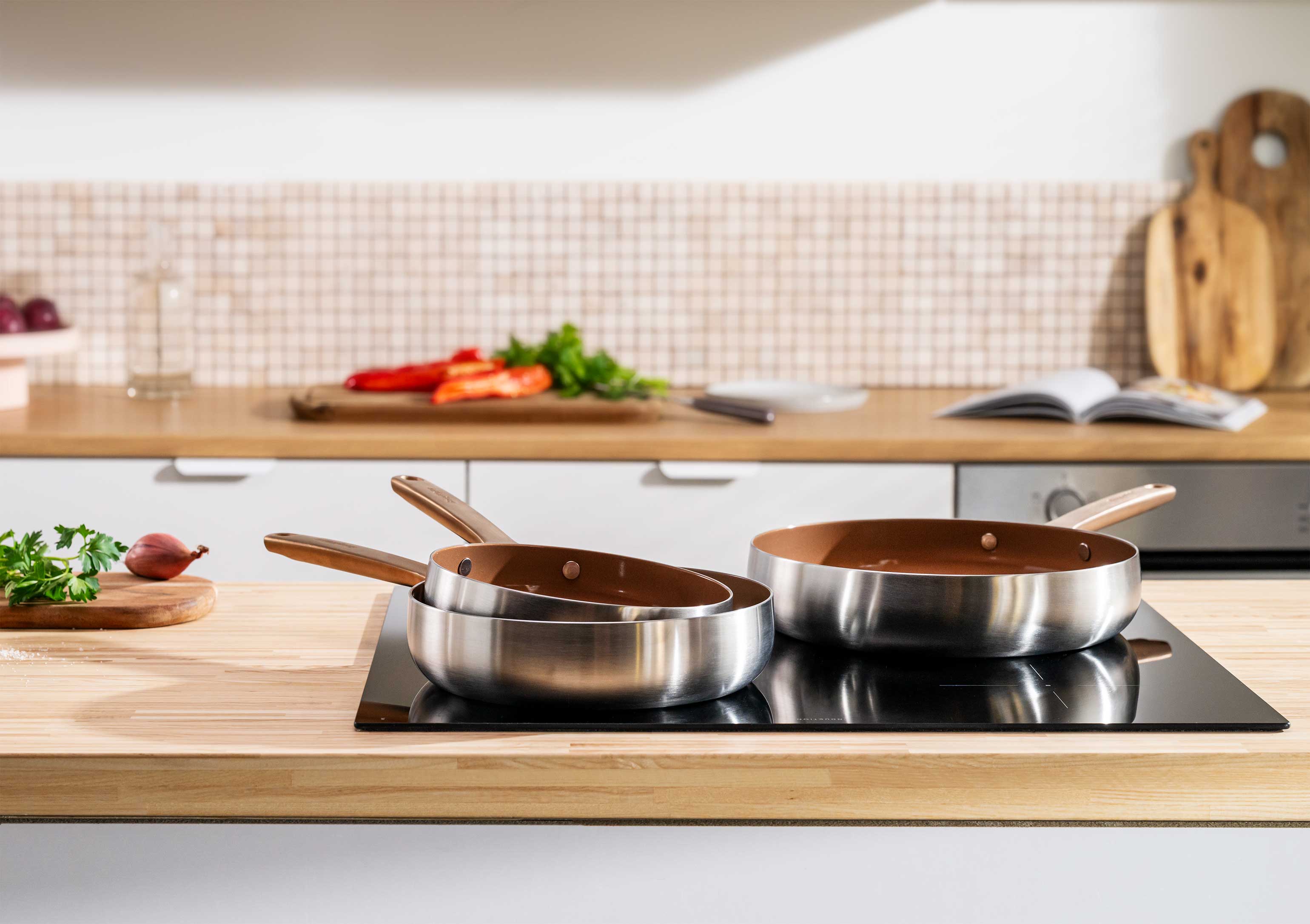 Upsell-belly-non-stick-frying-pan-trio-warm-blush