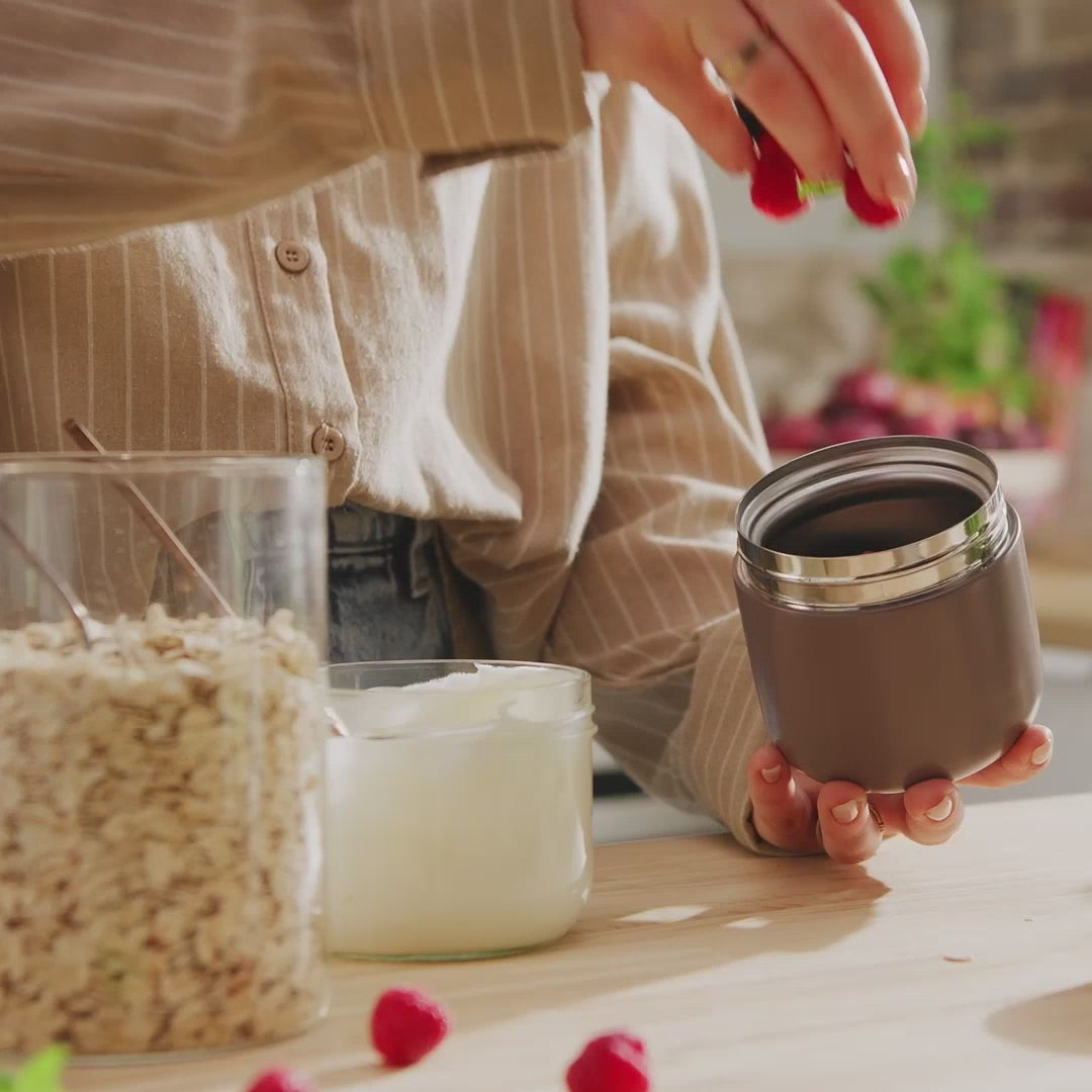 Video laden: Nommie - Food Jar (0,35 L)