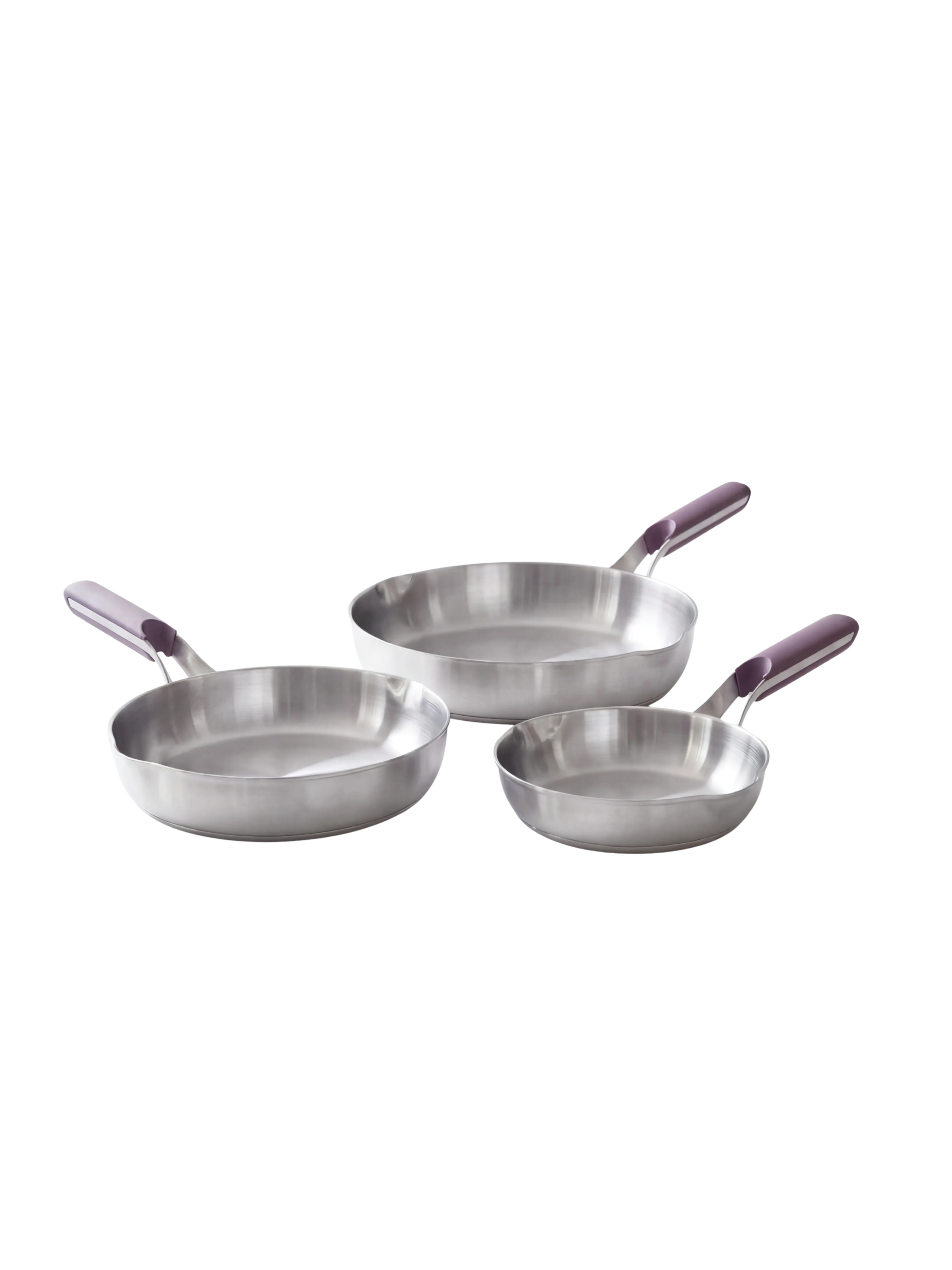 Elements - Trio de poêles à frire (20 cm, 24 cm et 28 cm)