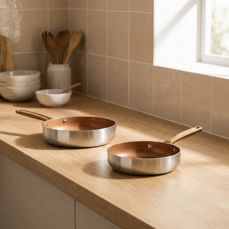 Belly - Braadpan Duo Non-Stick (20 & 24 cm)